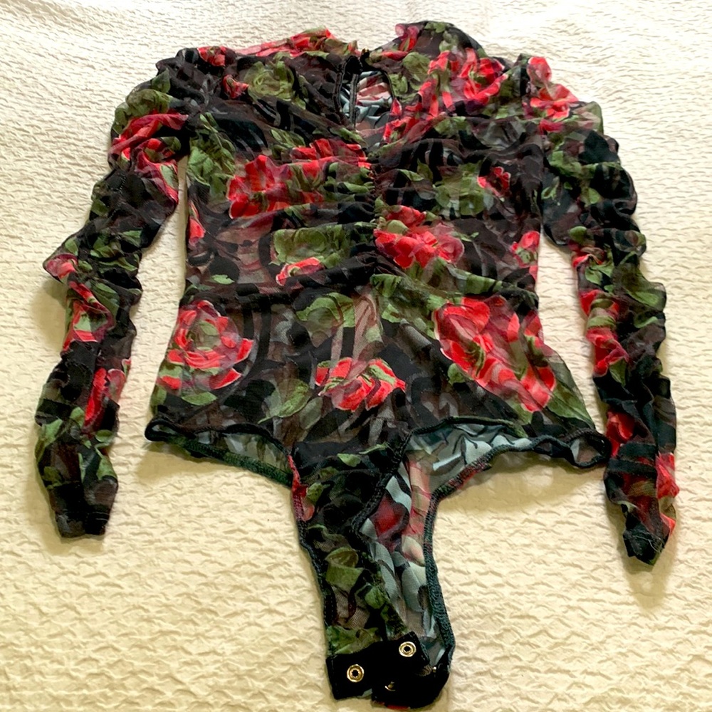 Sheer blouse